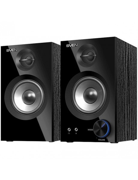 SV-018764 SVEN SPS-621 2x14W, Headphone/Mic front jacks;Timbre control; Volume front control; Bluetooth