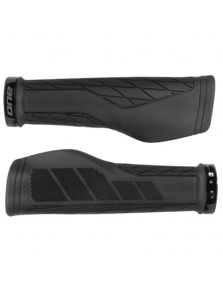 Dviračio vairo rankenėlės One Comfort Grip 10 Black