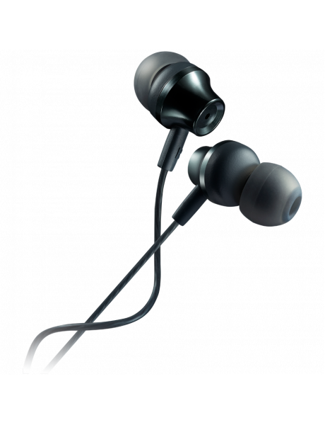 CNS-CEP3DG CANYON SEP-3 Stereo earphones with microphone, metallic shell, cable length 1.2m, Dark Gray, 22*12.6mm, 0.012kg