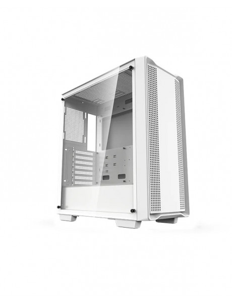 Deepcool MID TOWER CASE  CC560 WH Limited Side window White Mid-Tower Power supply included No