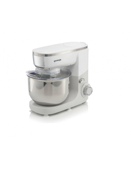 Gorenje | MMC1005W | Kitchen Machine | Bowl capacity 4.8 L | 1000 W | Number of speeds 6 | Blender | Shaft material | Meat mincer | White