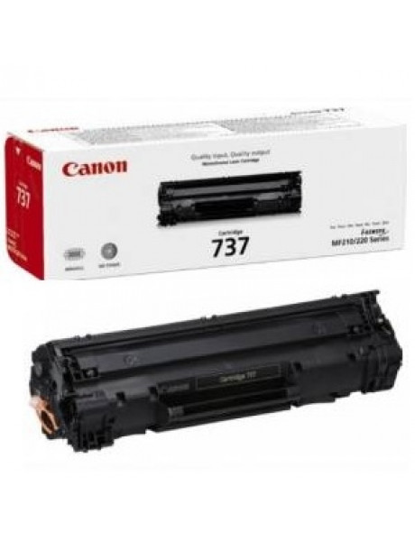 Canon CRG 737 (9435B002) Lazerinė kasetė, Juoda