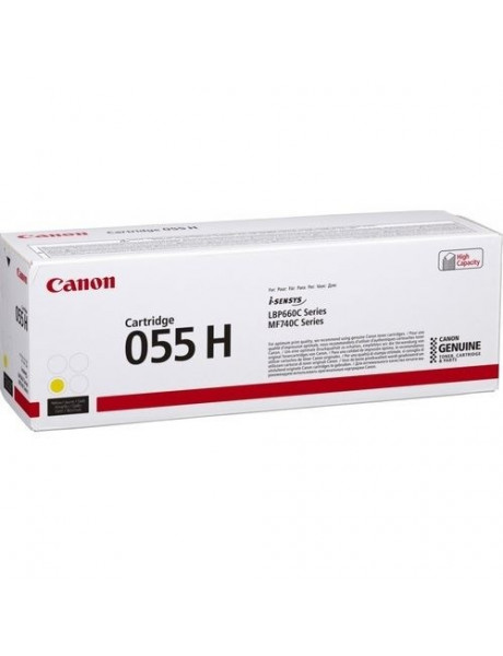 Canon CRG 055H (3017C002) geltona kasetė