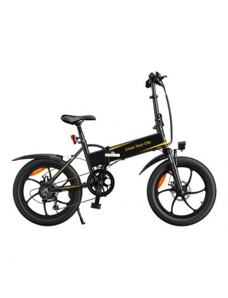 Elektrinis dviratis ADO A20+, Juodas