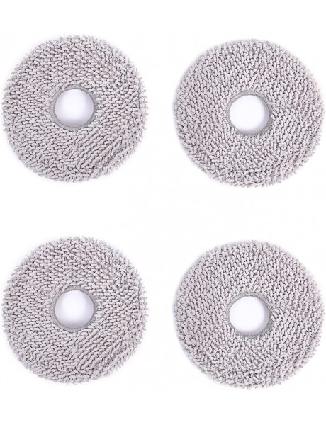 Ecovacs | D-WP04-0012 | Washable Improved Mopping Pads for OZMO Turbo Mopping Systems of X1 OMNI/X1 TURBO/T10 TURBO/ T20 OMNI/X2 OMNI | 4 pc(s)