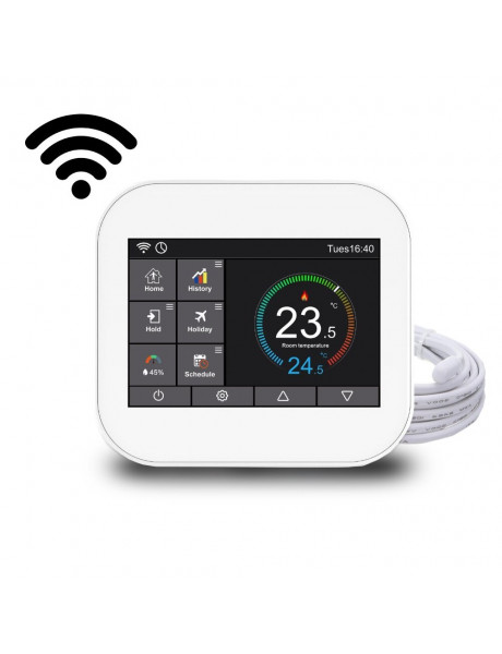 Elektroninis WI-FI termostatas (termoreguliatorius) Feelspot WTH07.36 white 05-00164