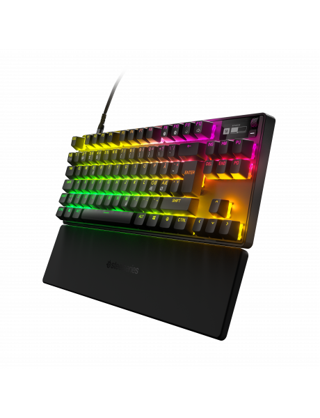 SteelSeries | Gaming Keyboard | Apex Pro TKL (2023) | Gaming keyboard | RGB LED light | NOR | Black | Wired | Omnipoint 2.0 Adjustable Switches