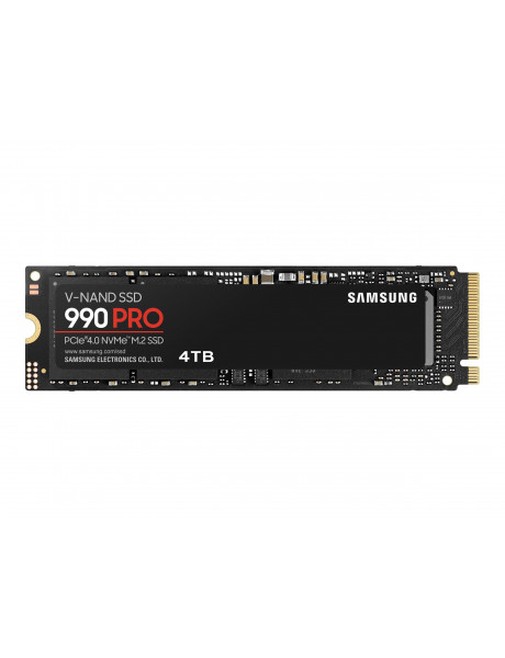 Samsung | 990 PRO | 4000 GB | SSD form factor M.2 2280 | SSD interface NVMe | Read speed 7450 MB/s | Write speed 6900 MB/s