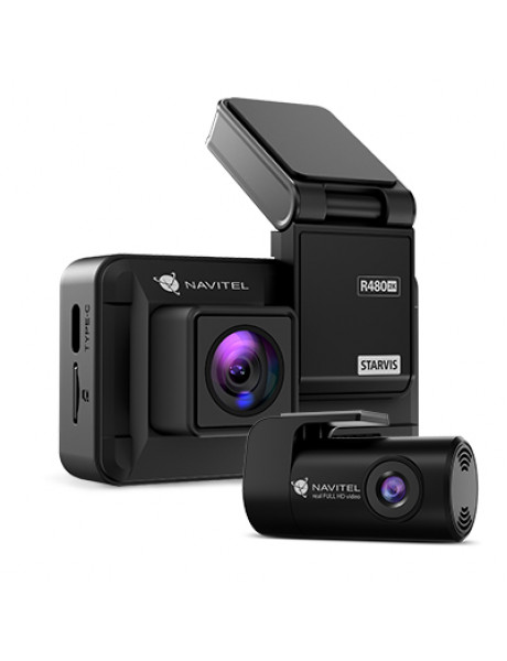 Navitel | Dashcam with 2K video quality | R480 2K | IPS display 2''; 320х240 | Maps included