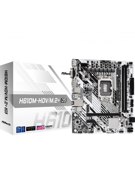 ASROCK H610M-HDV/M.2+ DDR5 LGA1700