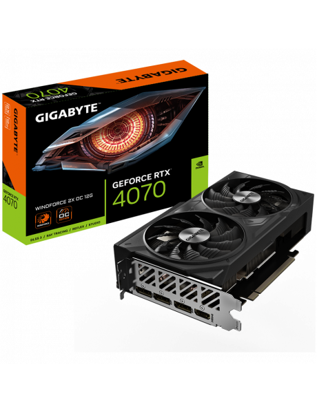 GIGABYTE GeForce RTX 4070 WINDFORCE 2X