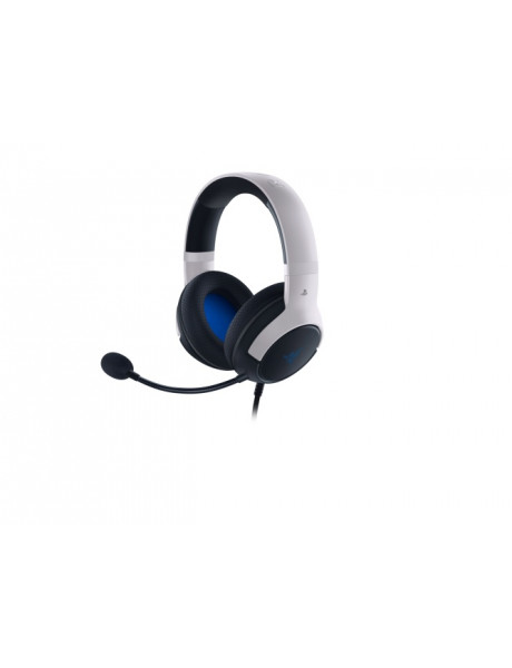 Razer Kaira X Laidinės žaidimų ausinės, 3.5 mm jack, Playstation Licensed, Juoda/Balta/Mėlyna