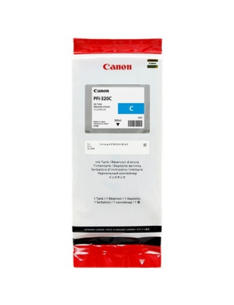 Canon PFI-320C (2891C001) Rašalinė kasetė, Žydra