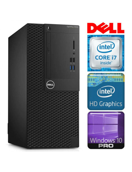 DELL 3050 Tower i7-7700 8GB 256SSD M.2 NVME WIN10Pro