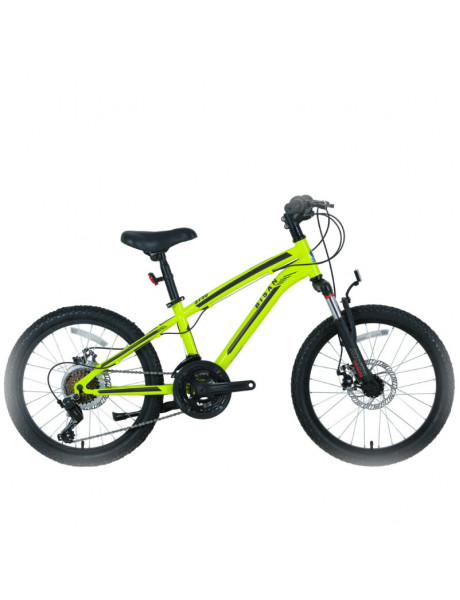 Vaikiškas dviratis Bisan 20 KDS2750 MD (PR10010395) geltonas/juodas