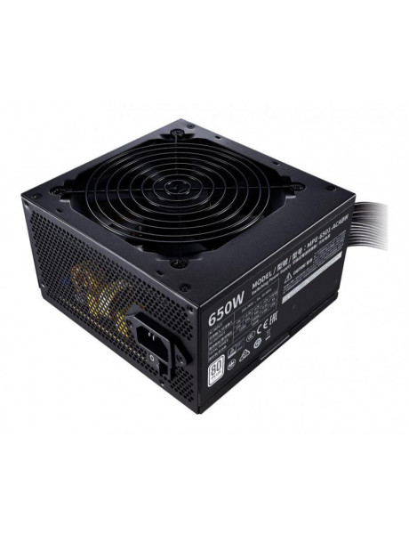Power Supply|COOLER MASTER|650 Watts|Efficiency 80 PLUS|PFC Active|MTBF 100000 hours|MPE-6501-ACABW-EU