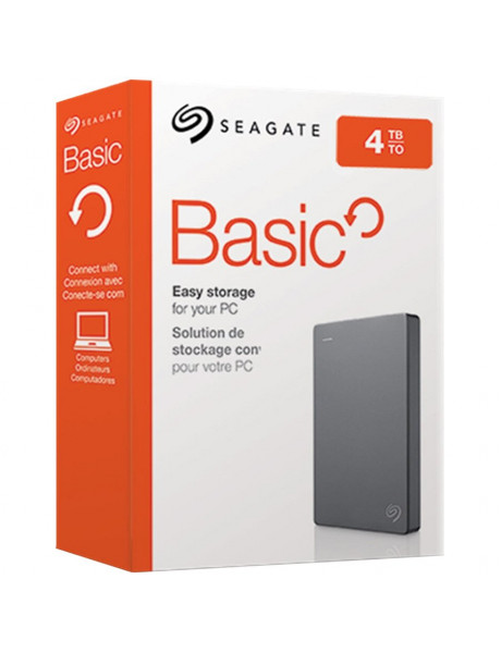 External HDD|SEAGATE|Basic|4TB|USB 3.0|STJL4000400