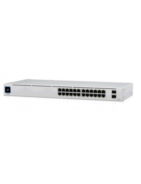 Switch|UBIQUITI|USW-24-POE|Type L2|Desktop/pedestal|Rack|24x10Base-T / 100Base-TX / 1000Base-T|2xSFP|PoE+ ports 16|95 Watts|USW-24-POE