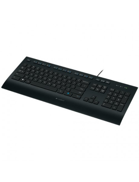 LOGITECH K280e corded Keyboard USB black for Business - INTNL (US)