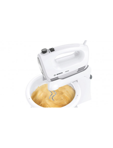 Bosch Mixer CleverMixx MFQ2600X Mixer with bowl 400 W Number of speeds 4 Turbo mode White