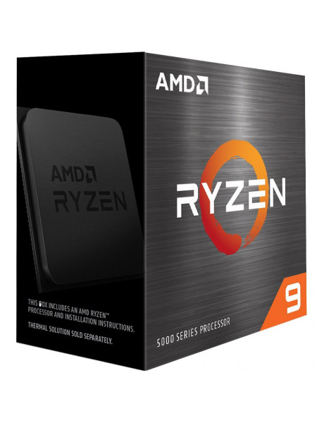 100-100000061WOF AMD CPU Desktop Ryzen 9 12C/24T 5900X (3.7/4.8GHz Max Boost,70MB,105W,AM4) box