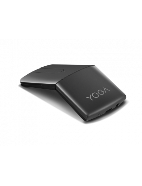 Lenovo | Yoga Mouse with Laser Presenter | Optical mouse | 2.4GHz wireless via nano receiver or Bluetooth 5.0 | Shadow Black | 1 year(s)
