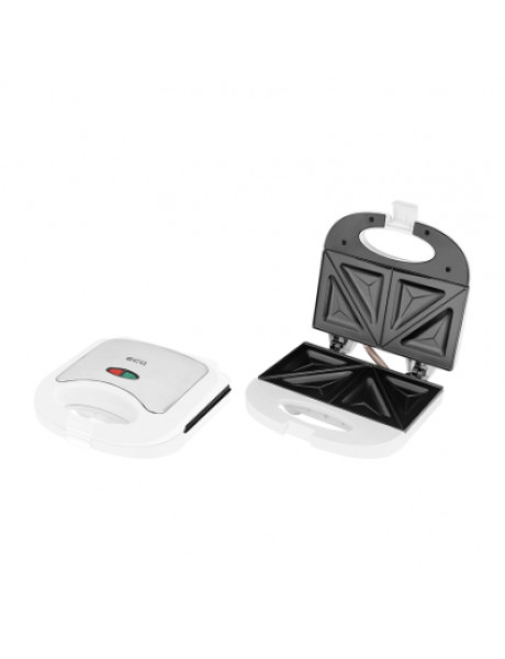 ECG S 3271 Sandwich maker, 750W, Suitable for preparing 2 triangle toasts sandwiches