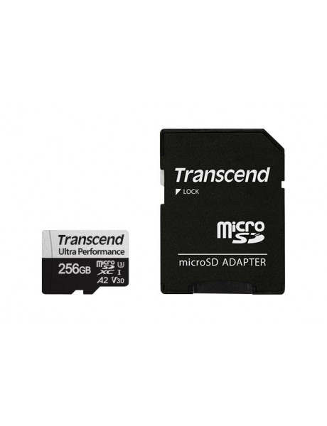 MEMORY MICRO SDXC 256GB W/A/UHS-I TS256GUSD340S TRANSCEND