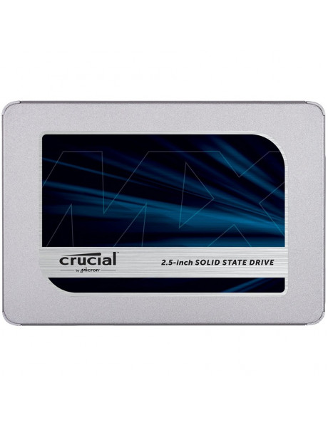 CT250MX500SSD1 Crucial® MX500 250GB SATA 2.5” 7mm (with 9.5mm adapter) SSD, EAN: 649528785046